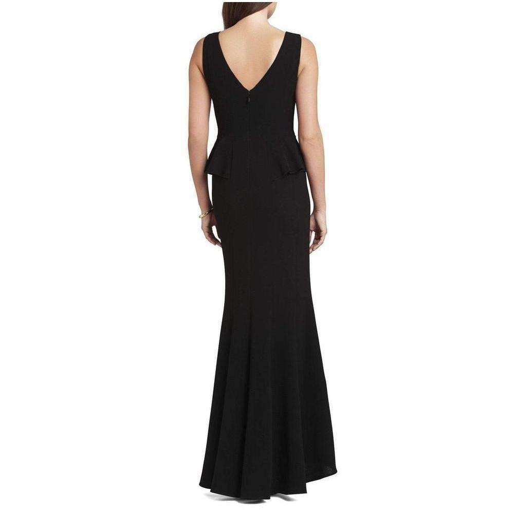 BCBGMaxAzria Silvia Sleeveless Peplum Gown - Picture 3 of 3